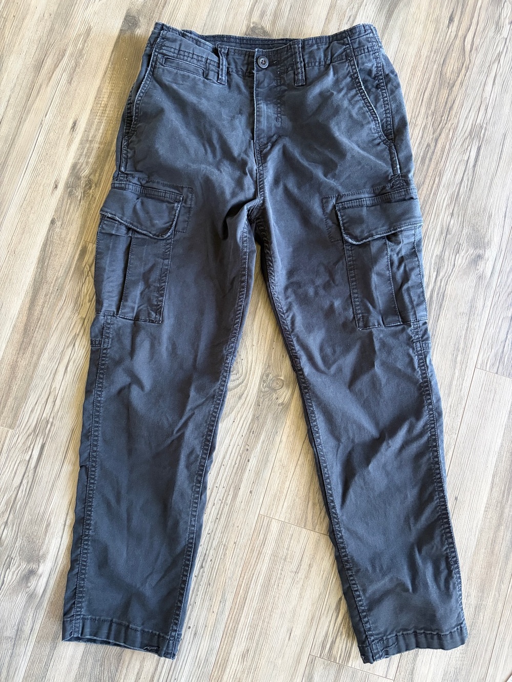 American Eagle Flex Lived-In Cargo Pants Charcoal 30x30
